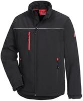 NITRAS SAFETY softshell jack "motion tex light " softshell jacket gr. xl motion tex light black