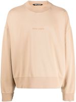 Palm Angels sweat en coton à logo imprimé - Tons neutres