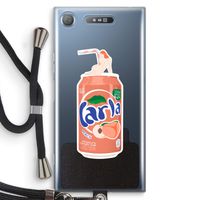 S(peach)less: Sony Xperia XZ1 Transparant Hoesje met koord