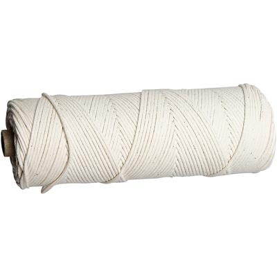 Creativ Company Lont voor bijenwas vellen, voor gebruik met kaarsen die zijn gemaakt van platen bijenwas, afm 3, dikte 2-3 mm, 100 gr, 80 m/ 1 rol