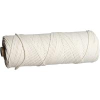 Creativ Company Lont voor bijenwas vellen, voor gebruik met kaarsen die zijn gemaakt van platen bijenwas, afm 3, dikte 2-3 mm, 100 gr, 80 m/ 1 rol