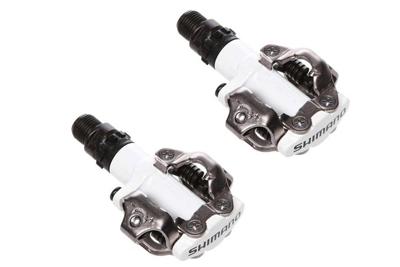 Shimano M-520 SPD Pedalen - Wit Shimano M-520 SPD Pedalen - Wit