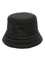 Moncler Grenoble bob à patch logo - Noir - thumbnail