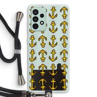 Musketon Anchor: Samsung Galaxy A52s 5G Transparant Hoesje met koord
