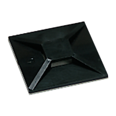 pgb-Europe SMART | Plakzadel kabelbinder 28x28 zwart SM0PZVN00280028Z5