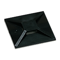 pgb-Europe SMART | Plakzadel kabelbinder 28x28 zwart SM0PZVN00280028Z5