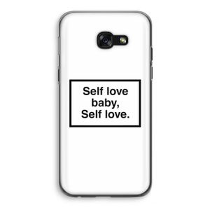 Self love: Samsung Galaxy A5 (2017) Transparant Hoesje