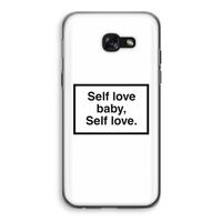 Self love: Samsung Galaxy A5 (2017) Transparant Hoesje