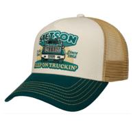 Stetson Trucker Pet Keep On Trucking Groen Goud