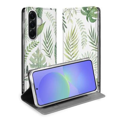 Bookcase Samsung Galaxy A37 Leaves