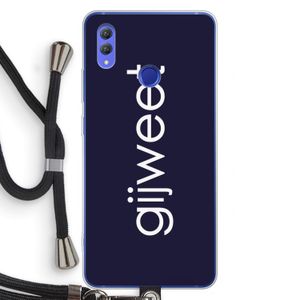 Gijweet: Honor Note 10 Transparant Hoesje met koord