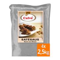 Calvé - Satésaus (Kant en klaar) - 4x 2,5kg