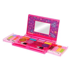Make-up set in roze doosje voor meisjes   -