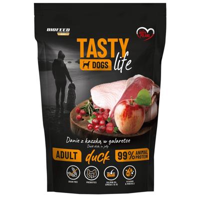 BIOFEED Tasty Dogs Life Duck - natvoer voor honden - 500g
