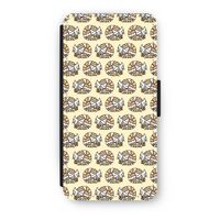 Slapende poes: iPhone 7 Flip Hoesje
