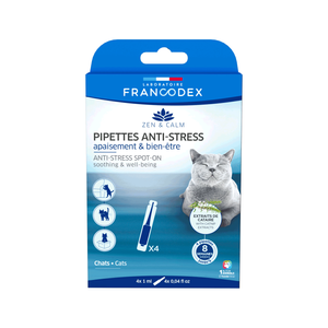 Francodex Anti-Stress Spot-On Kat - 4 x 1 ml