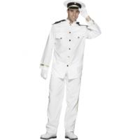 Kapitein kostuum voor heren 52-54 (L)  -