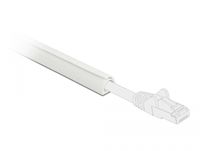 Delock 20717 Kabelgoot Mini zelfsluitend zelfklevend 10 x 10 mm - lengte 1 m wit