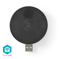 Nedis SmartLife Gong | Wi-Fi | Accessoire voor: WIFICDP10GY | 1 stuks - WIFICDPC10BK WIFICDPC10BK Nedis SmartLife Gong | Wi-Fi | Accessoire voor: WIFICDP10GY | 1 stuks - WIFICDPC10BK WIFICDPC10BK