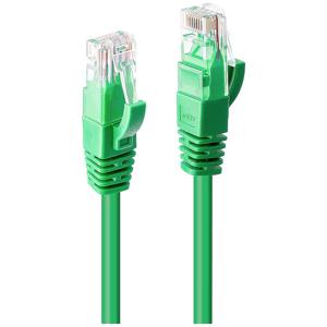 LINDY 48054 RJ45 Netwerkkabel, patchkabel CAT 6 U/UTP 20.00 m Groen 1 stuk(s)