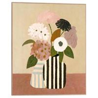 Poster Abstract Flowers - 40x50 cm - Leen Bakker