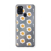 Bacon to my eggs #1: Samsung Galaxy A21s Transparant Hoesje