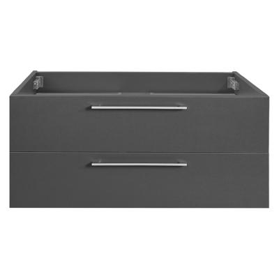 Differnz Somero onderkast 2 lades | antraciet | 80 cm
