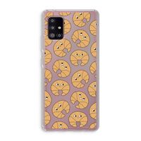 Croissant: Samsung Galaxy A51 5G Transparant Hoesje
