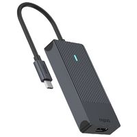 Rapoo USB-C Multiport Adapter, 4-in-1
