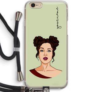 Pop-Art Creator: iPhone 6 / 6S Transparant Hoesje met koord