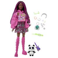 Mattel Extra Pop Roze Haar Punkstijl met Panda - thumbnail