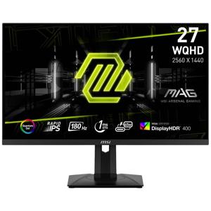 MSI MAG 274QRFDE QD E2 Gaming monitor Energielabel F (A - G) 68.6 cm (27 inch) 2560 x 1440 Pixel 16:9 1 ms HDMI, DisplayPort, Hoofdtelefoonaansluiting, USB-A,