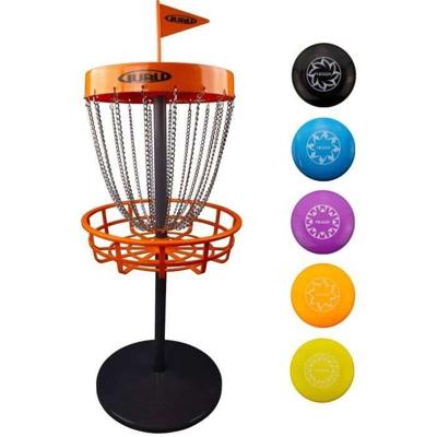 Discgolf mini-mandset - SCHILDKROT 6 Guru - 5 mini-discs - Binnen-/buitenspel - Tot 5 spelers