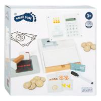 Small Foot houten speelgoedkassa met scanner, 15dlg.