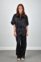 Margaux Lonnberg broek Idao navy satin