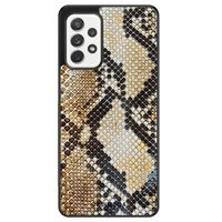 Samsung Galaxy A52 hoesje - Golden snake - thumbnail