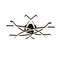 Trio Moderne plafondlampPollock 60cm zwart - R63691132