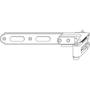 Duimheng gr.2 45-70/18 l=340 z.i. zwart rus