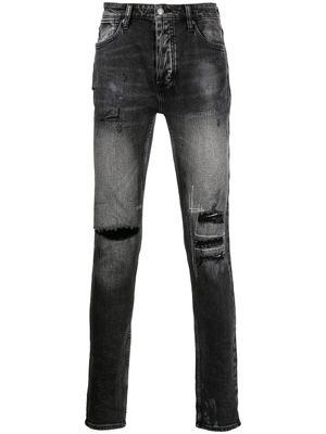 Ksubi jean skinny Van Winkle Burnt - Noir