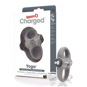 The Screaming O - Charged Yoga Vibe Ring Zilver