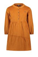 Like Flo Meisjes jurk - Baby rib koord tuniek - Caramel - thumbnail