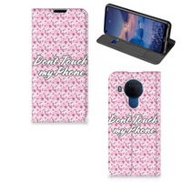 Nokia 5.4 Design Case Flowers Pink DTMP - thumbnail