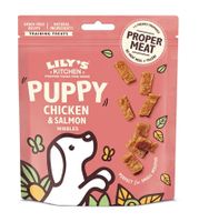 Lily's kitchen Chicken / salmon nibbles voor puppies - thumbnail
