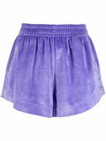 STYLAND short en velours à taille haute - Violet