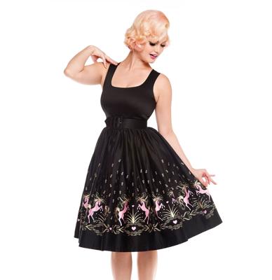 Aurora Dress Dancing Horses Black-XXXXL | 41% korting Aurora Dress Dancing Horses Black-XXXXL | 41% korting