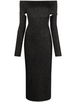 KHAITE robe mi-longue Marisole - Noir