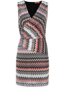 Missoni robe à motif zigzag - Gris