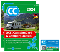 Acsi ACSI CampingCard & Camperplaatsen 2024