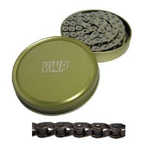 VWP Ketting 1/2-1/8 102 bmx/fs teflon coated (in blik) zilver