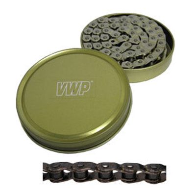 VWP Ketting 1/2-1/8 102 bmx/fs teflon coated (in blik) zilver